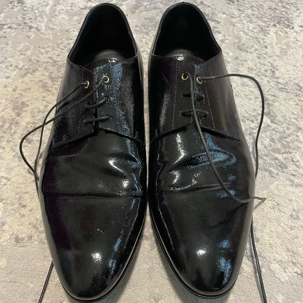 Hugo Boss size 38.5 / US 9.5 mens tuxedo shoes - leather, authentic